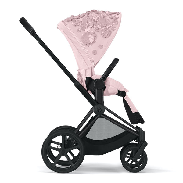 Cybex Priam Simply Flowers Travel Bundle - Blush Pink