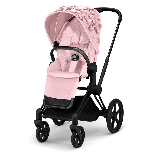 Cybex Priam Simply Flowers - Blush  Pink