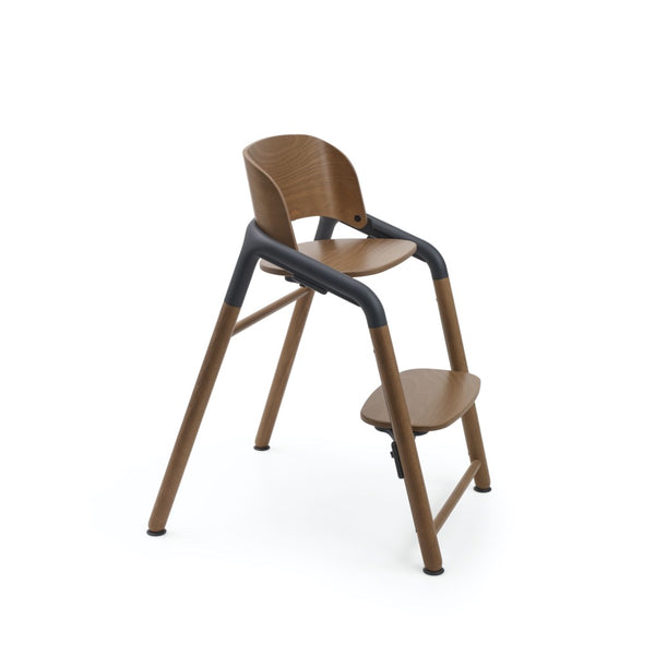Bugaboo Giraffe Highchair: Warm Wood / Grey