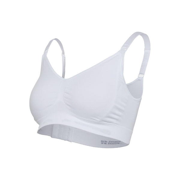 Carriwell Original Maternity & Nursing Bra - White