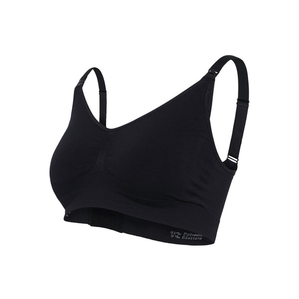 Carriwell Original Maternity & Nursing Bra - Black