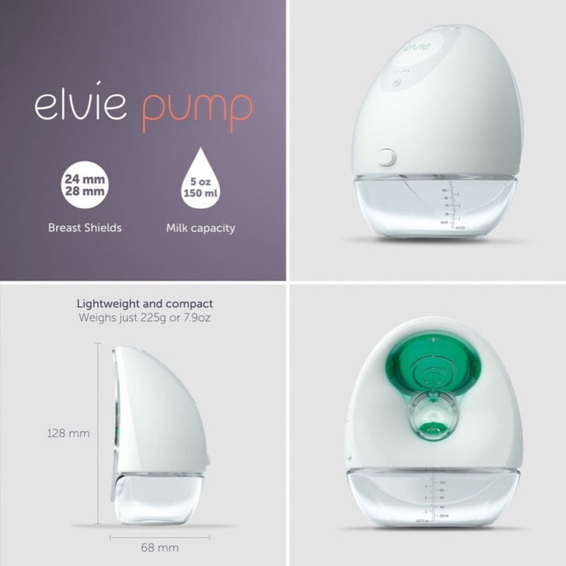 Elvie Stride Single Electric Breast Pump– Baby Moon Baby Shop