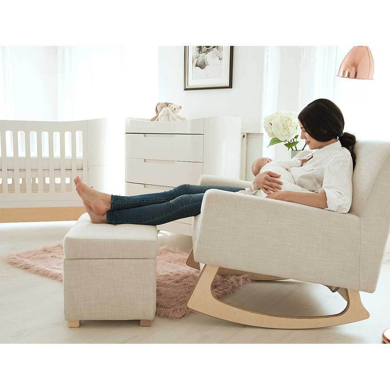 Gaia Serena Rocking Feeding chair - Oatmeal