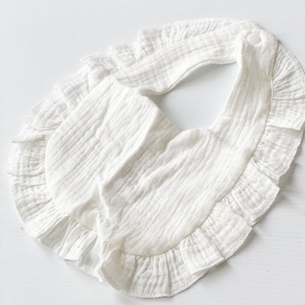 Hallie & Harlow Ruffle Bib