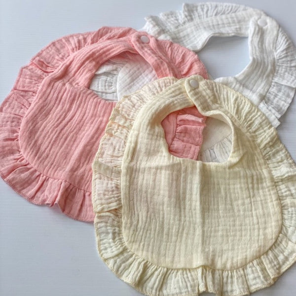 Hallie & Harlow Ruffle Bib