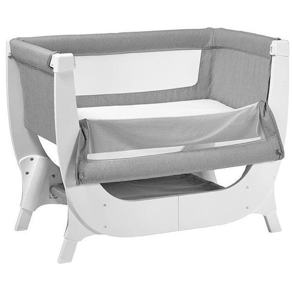 Shnuggle Air Bedside Crib Dove Grey-[option4]-[option5]