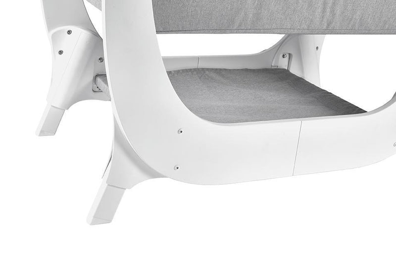 Shnuggle Air Bedside Crib Dove Grey-[option4]-[option5]