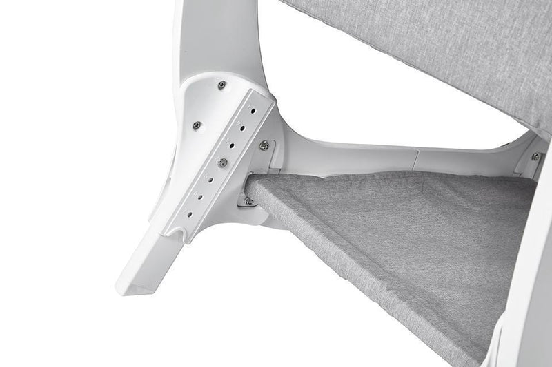 Shnuggle Air Bedside Crib Dove Grey-[option4]-[option5]