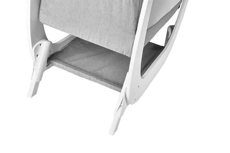 Shnuggle Air Bedside Crib Dove Grey